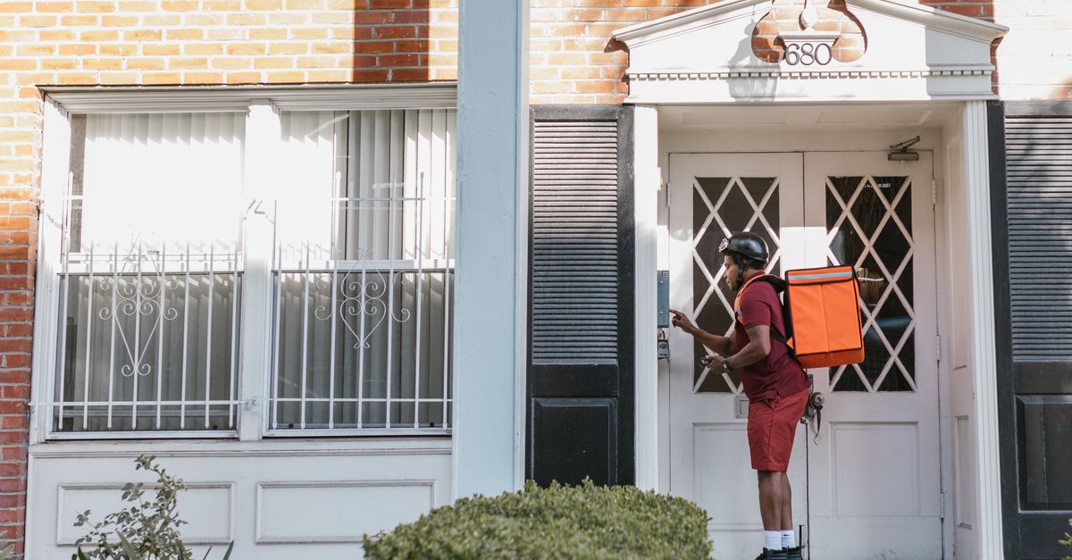 locksmith unlocking front door — College Point Locksmith